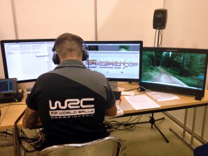 EVS played an important role during the World Rally Championship production last month.