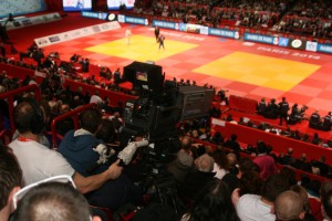 Euro-Media-France-Judo-2014-Bercy-Tournoi-Judo-Camera-Gradin