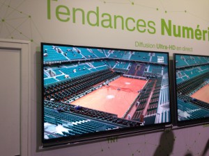 Rain stopped play: SVG Europe's visit to the 4K public demo didn't quite take place at the most opportune moment...