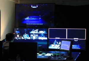 Inside the 4K edit suite at the ATP World Tour Finals 2014