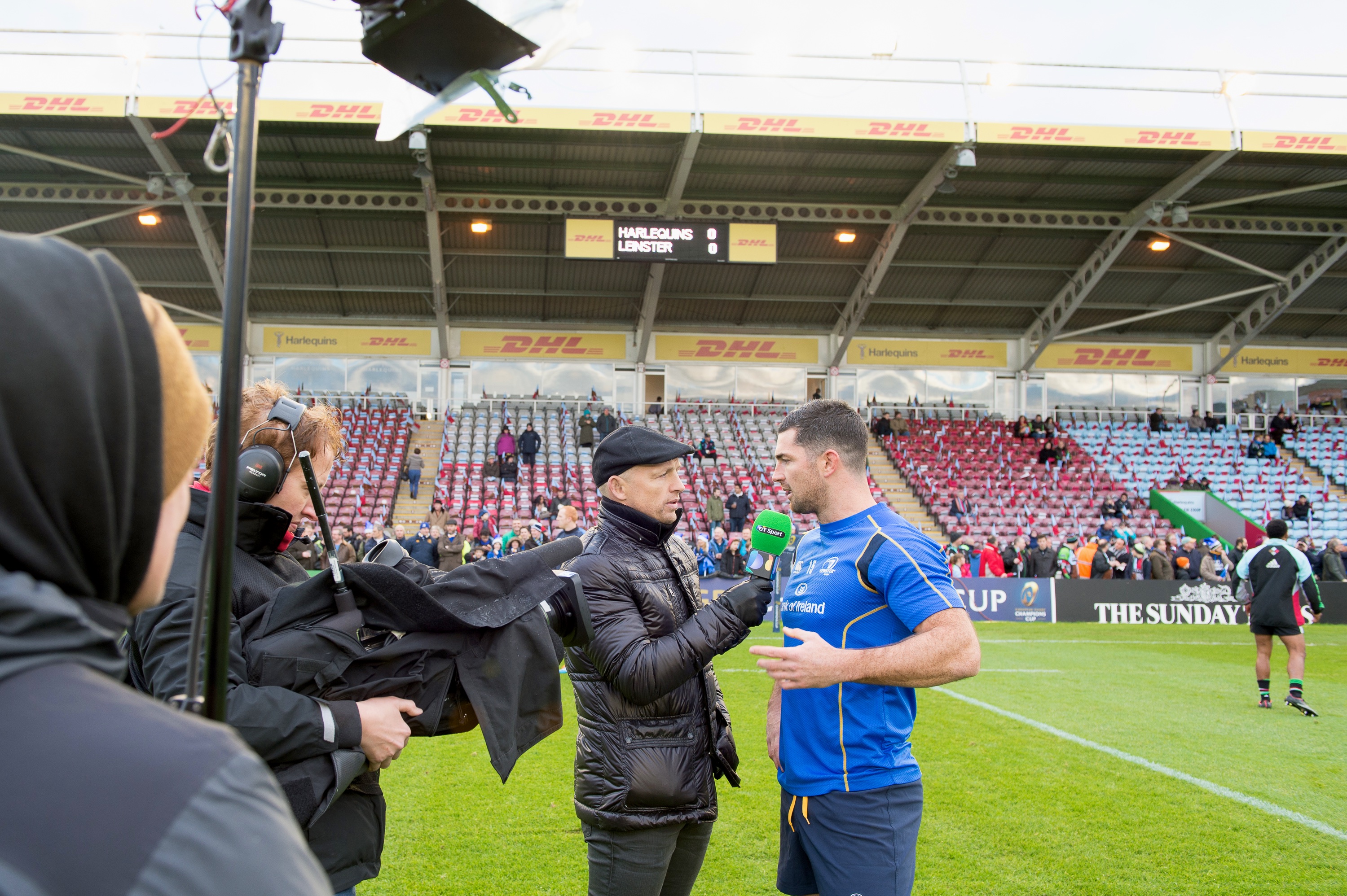 Live from Champions Cup BT Sport tackles Harlequins vs Leinster Pool Two clash