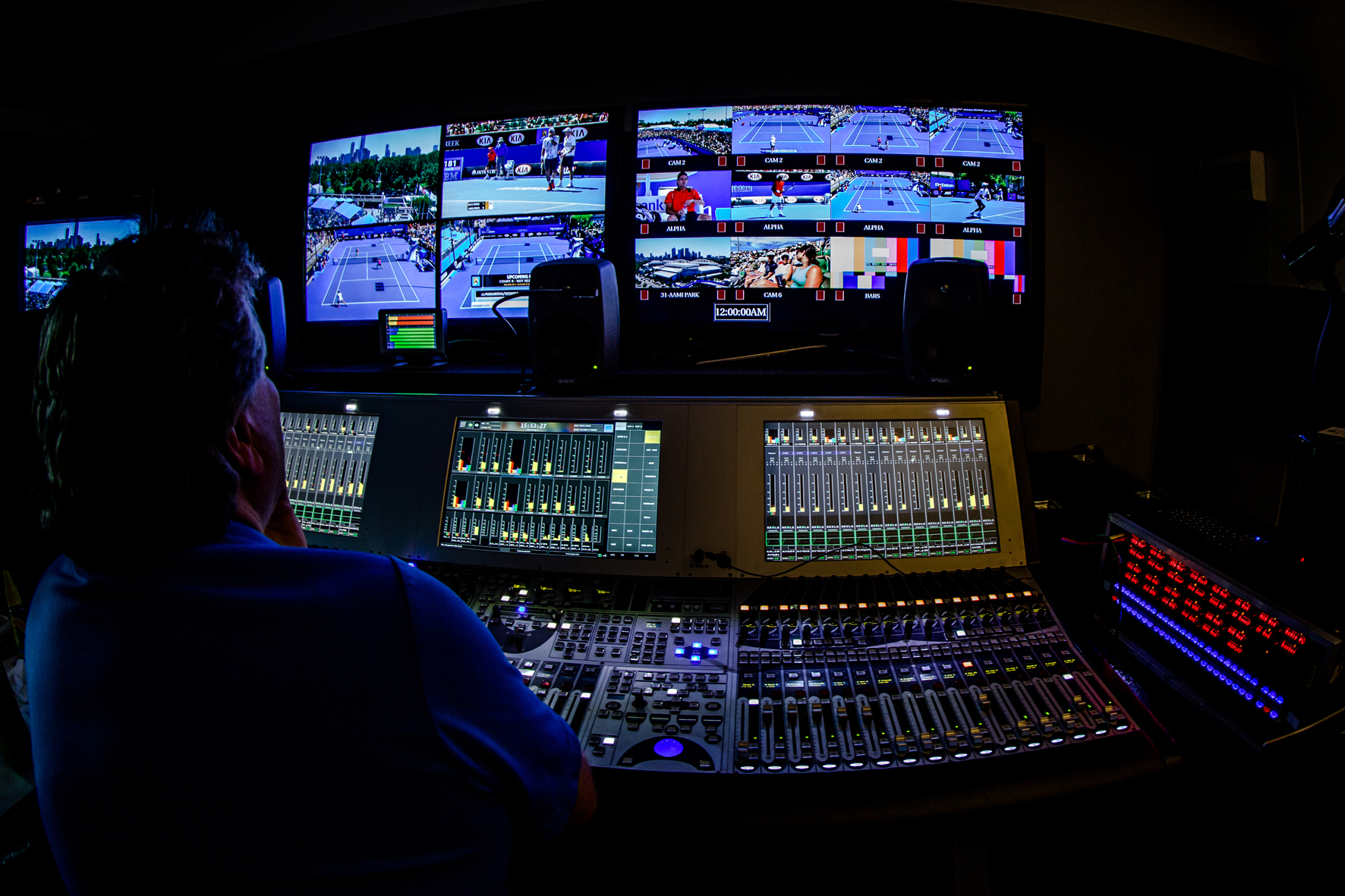 Lawo mixes it for Gearhouse Broadcast at Australian Open Tennis in Melbourne