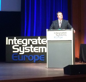 Future Matters’ Lars Thomsen gives opening keynote at Integrated Systems Europe 2015.