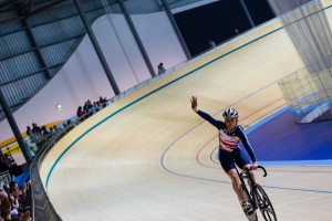 The new Derby Arena incorporates a 250m indoor cycle track