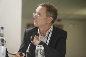 Pictured at a recent SVG Europe summit event, David Shield is global director of engineering & technology for IMG Media