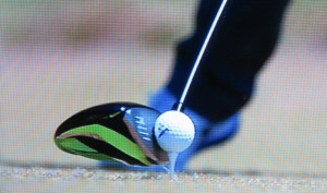 Playing back a tee shot at 62,000 frames makes the ball look like a water balloon as it is compressed and changes shape