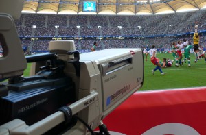 Sportcast typically deploys eight cameras, one super slo-mo and two HD goal cameras for standard Bundesliga matches