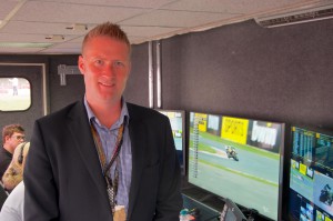 Big Kahuna: BT Sport’s Chief Engineer Andy Beale in the presentation production truck