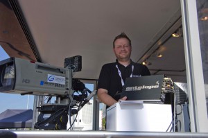 Up to speed: Christian Schreiber with the new Cobra Link and Antelope Compact camera at IBC
