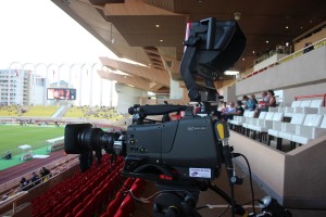Grass Valley cameras were among those used for the Monaco vs PSG 4K filming.