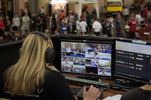 During the Haringey Cup at London's Alexandra Palace, all of the action from four boxing rings was captured by a series of flyaway kits built around Blackmagic Design equipment. The content was deployed for London Live’s broadcasts as well as a live stream for online viewers.