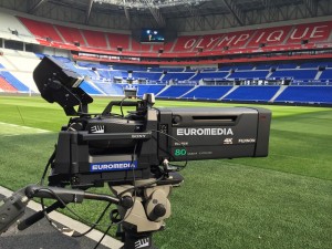 A total of 12 cameras were used to capture the Olympique Lyonnais vs PSG match on 28 February.