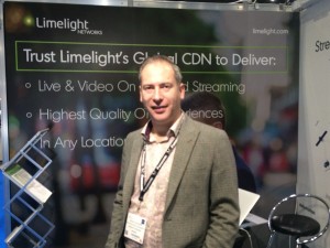 Limelight Networks senior director of product management Steve Miller Jones, pictured at BVE 2016.