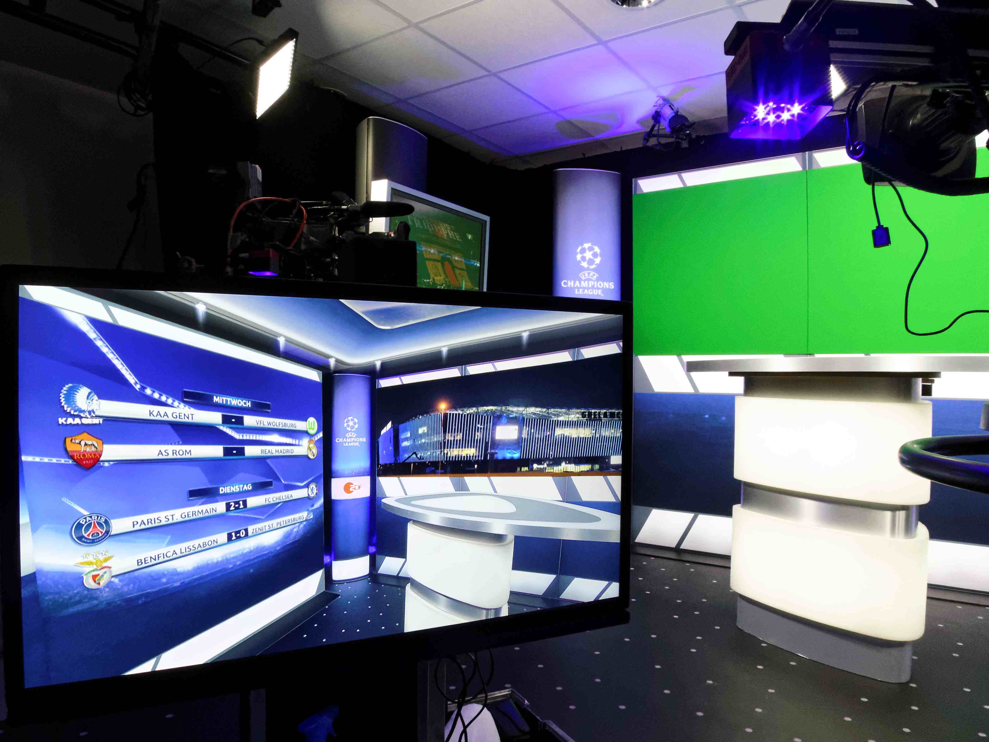 PLAZAMEDIA in virtual expansion of UEFA Champions League mobile studios for ZDF