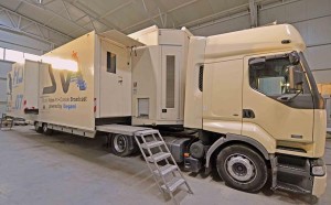 Studio Video Art's new OB7HD vehicle.