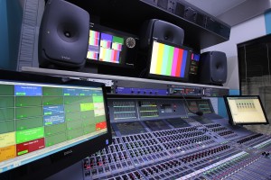 Inside 'audio world' at the new NEP Pacific OB truck.