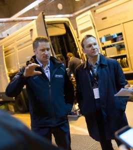 BT Sport Chief Engineer Andy Beale (left) and COO Jamie Hindhaugh will speak at FutureSport November 30