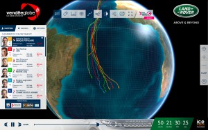 Vendee Globe graphics: Fans of the race can keep up with rankings and other details during the three-month race