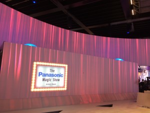 Panasonic’s traditional ISE showstopper showcased its projectors.