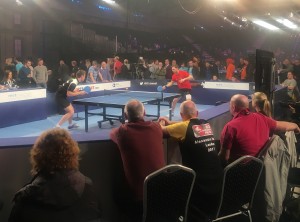 The World Championship of Ping Pong, Alexandra Palace, 28 July 2017.