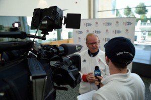 SNTV interviews Team GB’s Chef de Mission at the Olympics, Mark England