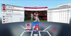 Inside the At Bat VR experience on Google Daydream. The app debuts on June 1