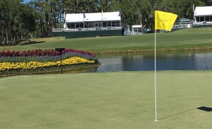Intel True VR cameras were placed at the iconic 17th hole at the PGA’s PLAYERS Championship. Intel True VR provided a live VR experience with the PGA at the PLAYERS Championship. (Credit: Intel Corporation)