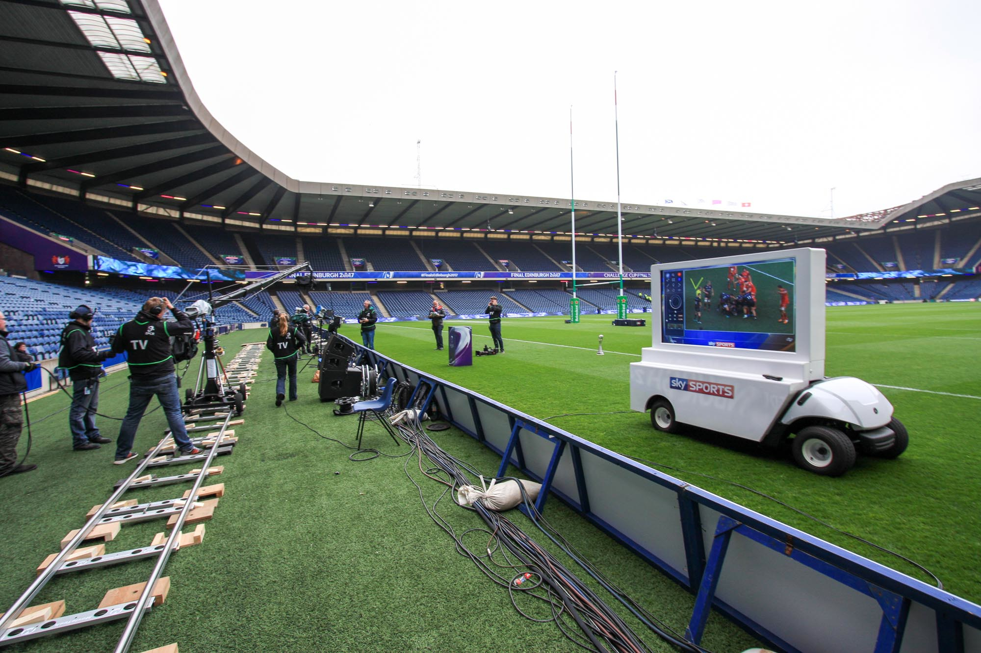 Live from Edinburgh Sky Sports hosts European Rugby final coverage in Murrayfield
