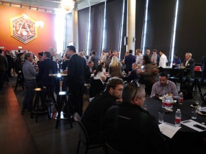 Lunchtime at The Emirates Stadium, home to Arsenal Football Club