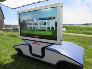 Sky Sports has a new Sky Cart for its U.S.-based event coverage.