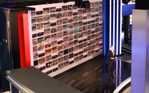 Sky News video wall from 2015 UK General Election