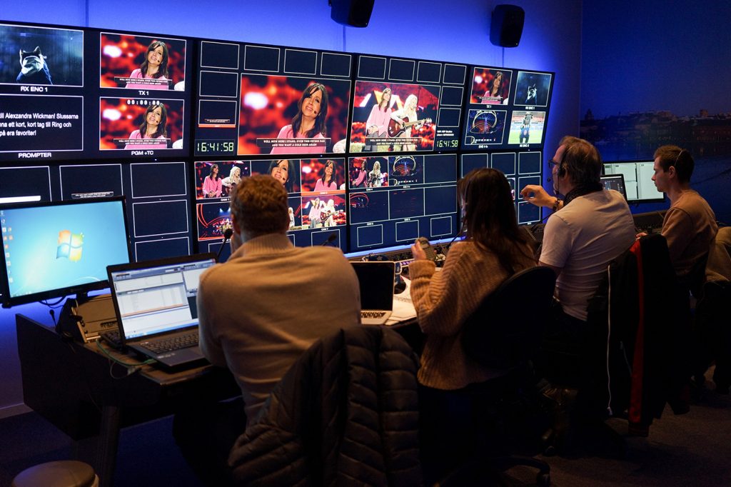 NEP Sweden builds new control room for large productions in record time