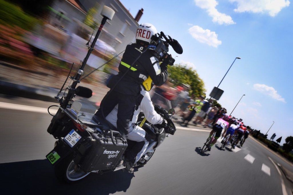 motorcycle in tour de france