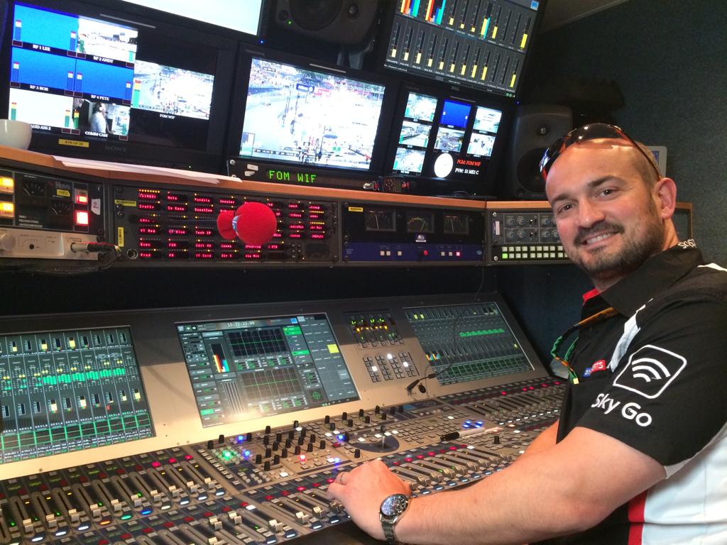 Lead audio engineer Ollie Bianchi reflects on his sports