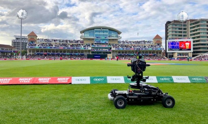 Live from Cricket World Cup Player tracking AR and Buggy Cam