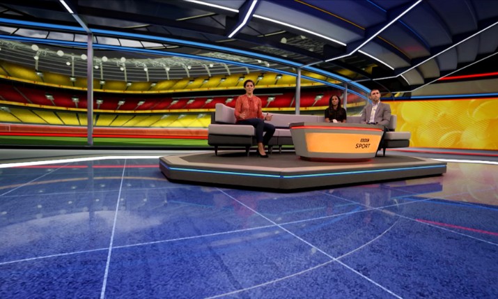 Creating Space How And Why c Sport Turned To Virtual Reality For Its Football Studio Refresh