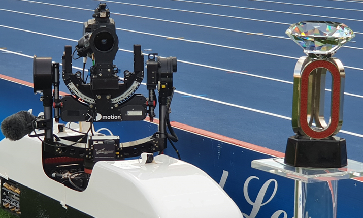 XD Motion provides X track for IAAF Diamond League Athletics in Paris