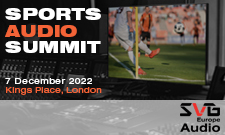 SVG Europe Sports Audio Summit 2022