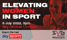 SVG Europe Women with Sky Sports – Elevating Women in Sport