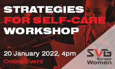 SVG Europe Women: Strategies in Self-Care Workshop
