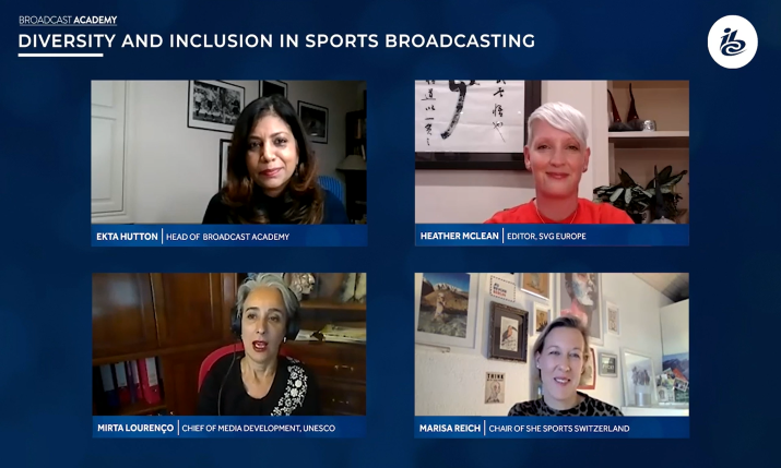 Diversity and inclusion in sports broadcasting firmly on the agenda at IBC [VIDEO]