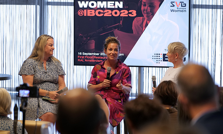 SVG Europe Women launches Behind the Lens educational video series to packed crowd at IBC networking event