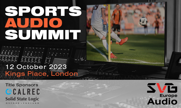 Sports Audio Summit 2023: More speakers added to impressive line-up going in-depth into sports broadcasting audio on 12 October