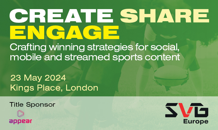 Create Share Engage 2024: Registration now open for 23 May event in London
