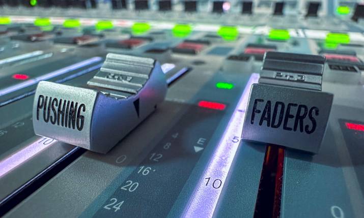 SVG Europe Audio joins forces with audio broadcast podcast Pushing Faders