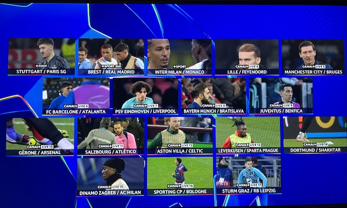 Canal+ delivers large-scale Champions League multiplex