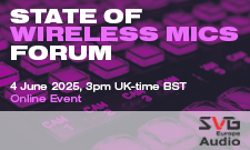 SVG Europe Audio: State of Wireless Mics Forum