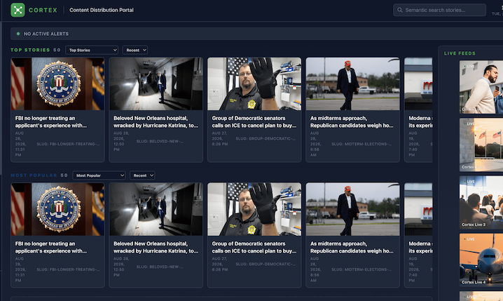 IBC2026: TVU introduces Cortex to help journalists find the content they need faster